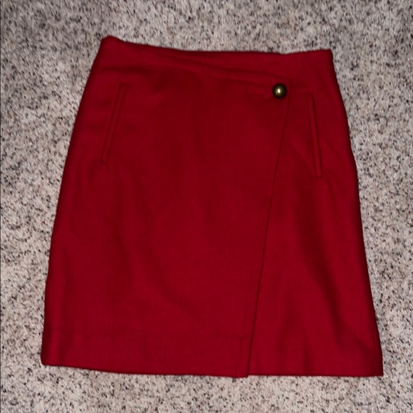 Talbots Elegant Red Women's Skirt